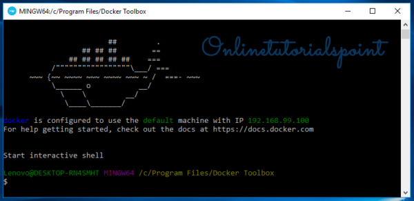How to install Docker Toolbox on Windows 10 | Docker Toolbox Windows