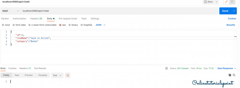 Spring Boot PostgreSQL DB CRUD Example - onlinetutorialspoint